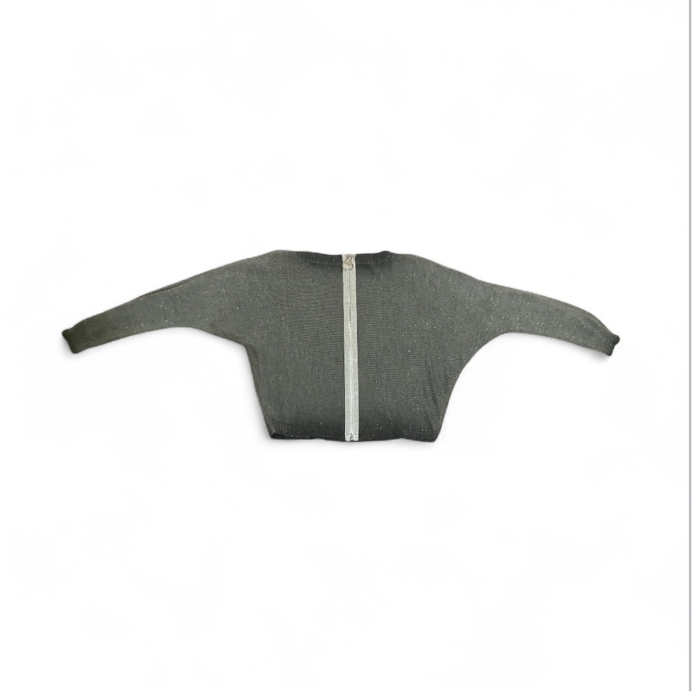 GiGi Moda Chic Gray Women's long sleeve Cardigan - Picture 3 of 11